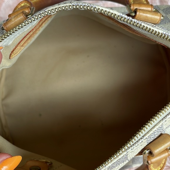 Authentic LV 25 Speedy Azur - Picture 9 of 12